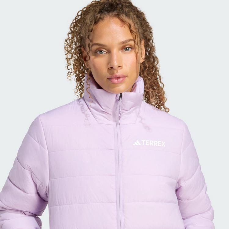 adidas adidas Terrex Multi Essentials Isolationsjacke Outdoorjacke Damen - Powder Plum - 1 | SportScheck