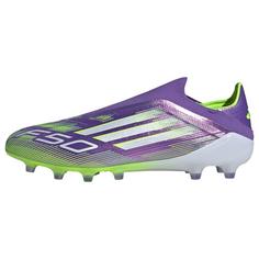 adidas F50 Elite Laceless AG Fußballschuh Fußballschuhe Purple Rush / Cloud White / Lucid Lemon