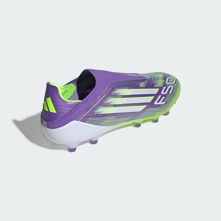 adidas adidas F50 Elite Laceless AG Fu&szlig;ballschuh Fu&szlig;ballschuhe - Purple Rush / Cloud White / Lucid Lemon - 3 | SportScheck