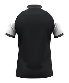 Rückansicht von JAKO Dynamic Polo Poloshirt Herren schwarzweissgrau