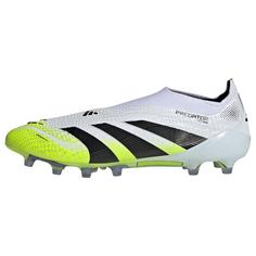 adidas Predator Elite Laceless AG Fußballschuh Fußballschuhe Cloud White / Core Black / Lucid Lemon