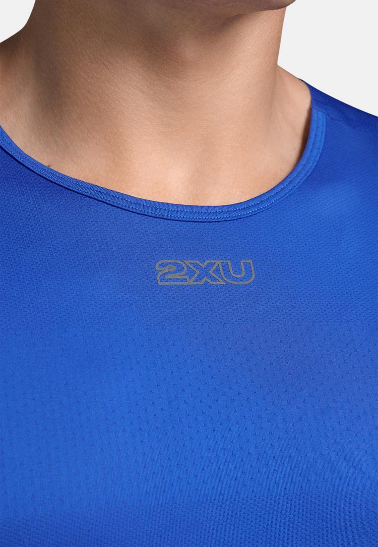 2XU 2XU Light Speed Tech Tee Funktionsshirt Herren - surf-black reflective - 5 | SportScheck