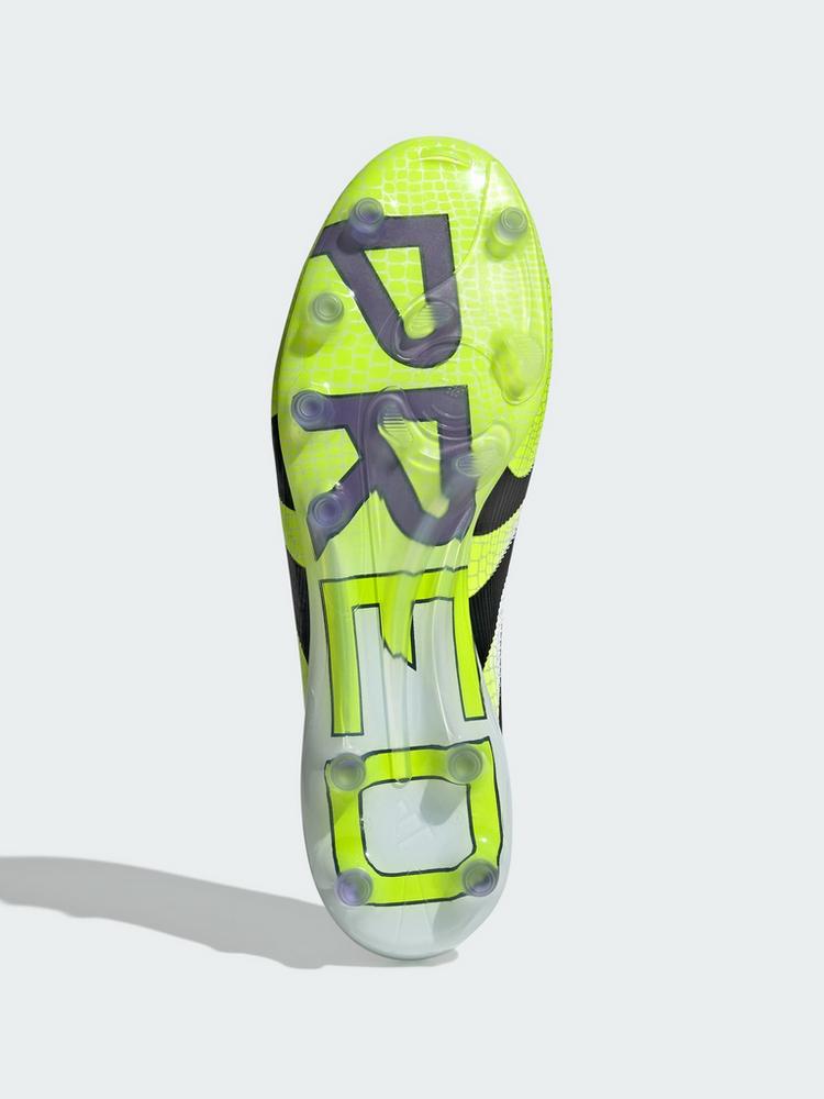 adidas adidas Predator Elite Laceless AG Fu&szlig;ballschuh Fu&szlig;ballschuhe - Cloud White / Core Black / Lucid Lemon - 1 | SportScheck