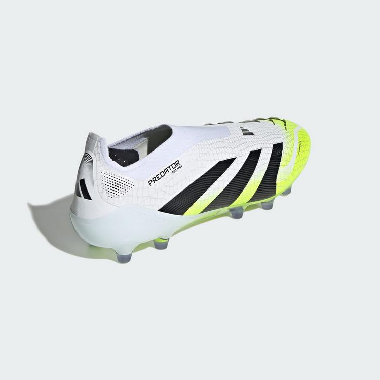 adidas adidas Predator Elite Laceless AG Fu&szlig;ballschuh Fu&szlig;ballschuhe - Cloud White / Core Black / Lucid Lemon - 3 | SportScheck