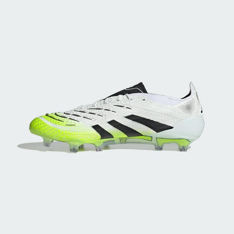 adidas adidas Predator Elite FG Fu&szlig;ballschuh Fu&szlig;ballschuhe - Cloud White / Core Black / Lucid Lemon - 4 | SportScheck