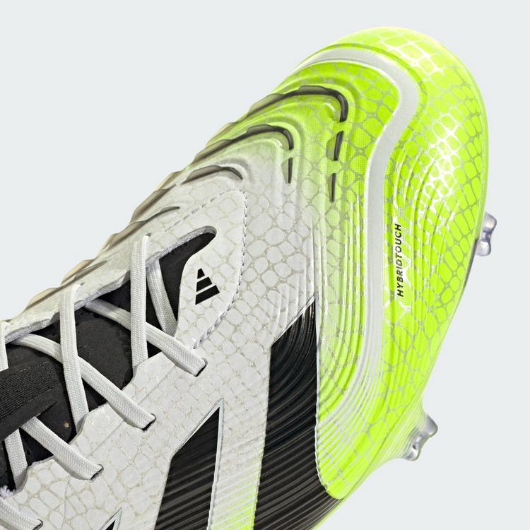 adidas adidas Predator Elite FG Fu&szlig;ballschuh Fu&szlig;ballschuhe - Cloud White / Core Black / Lucid Lemon - 6 | SportScheck