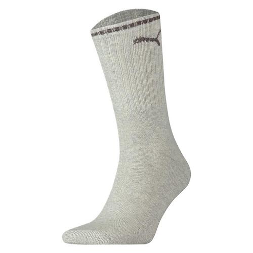 Rückansicht von PUMA Socken Freizeitsocken Grau