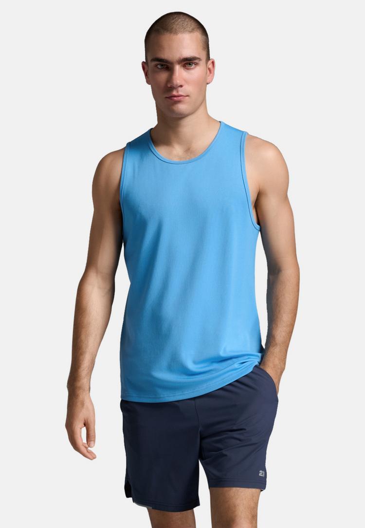 2XU 2XU Aero Tank Funktionsshirt Herren - azure-black reflective - 0 | SportScheck