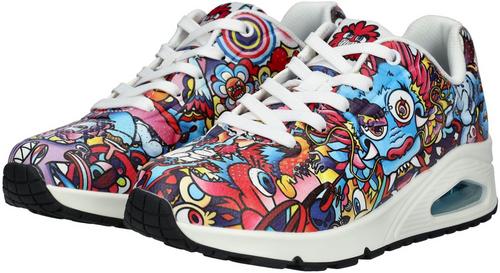 Rückansicht von Skechers Sneaker Sneaker Damen Mehrfarbig