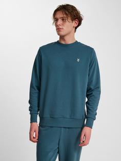 Rückansicht von hummel hmlPULSE SWEAT CREWNECK Funktionssweatshirt Herren STARGAZER