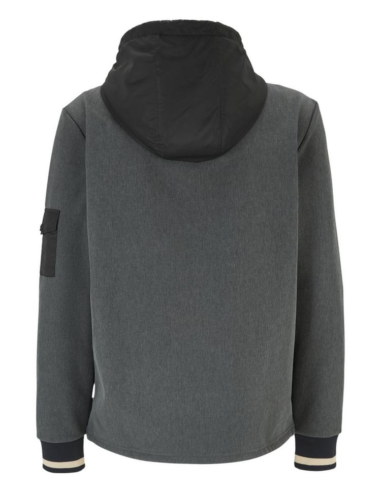 JOY sportswear JOY sportswear Gentleman's Style Softshellhoodie Sweatshirt Herren - leeds grey melange - 1 | SportScheck