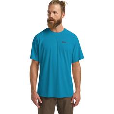 Rückansicht von Jack Wolfskin PRELIGHT SWIFT T M Funktionsshirt Herren aurora blue