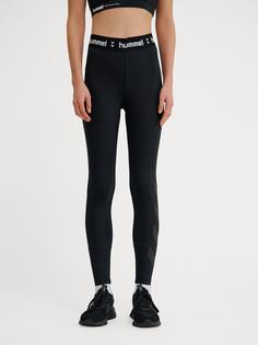 Rückansicht von hummel Tights Damen BLACK