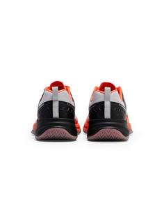 Rückansicht von hummel Hallenschuhe BLACK/ORANGE