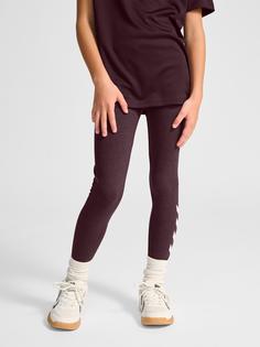 Rückansicht von hummel Tights Kinder FUDGE MELANGE