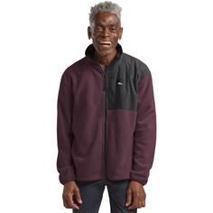 Rückansicht von Jack Wolfskin SUMETRO FZ M Fleecejacke Herren amaranth