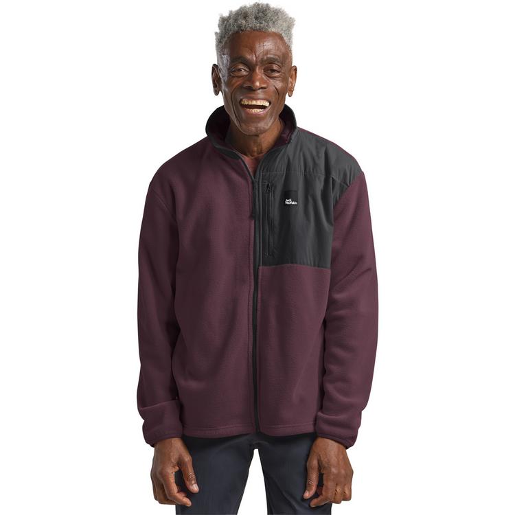 Jack Wolfskin Jack Wolfskin SUMETRO FZ M Fleecejacke Herren - amaranth - 0 | SportScheck