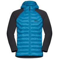 Jack Wolfskin ROUTEBURN PRO HYBRID M Fleecejacke Herren - aurora blue