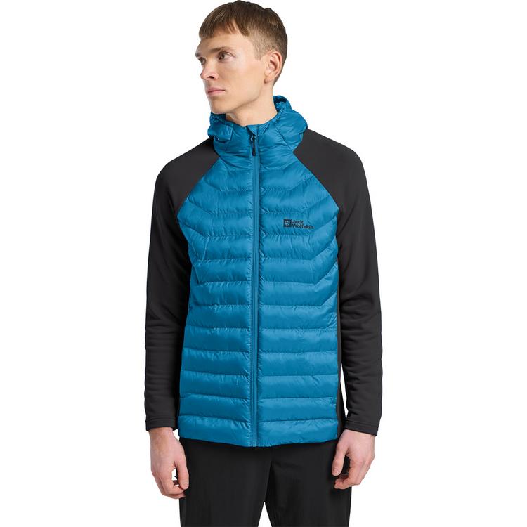 Jack Wolfskin Jack Wolfskin ROUTEBURN PRO HYBRID M Fleecejacke Herren - aurora blue - 0 | SportScheck