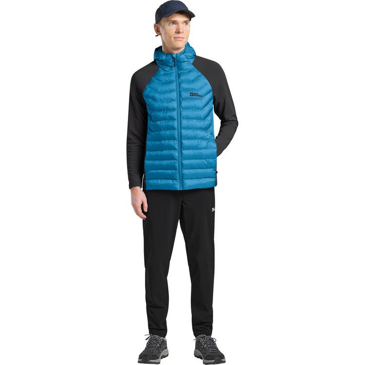 Jack Wolfskin Jack Wolfskin ROUTEBURN PRO HYBRID M Fleecejacke Herren - aurora blue - 2 | SportScheck