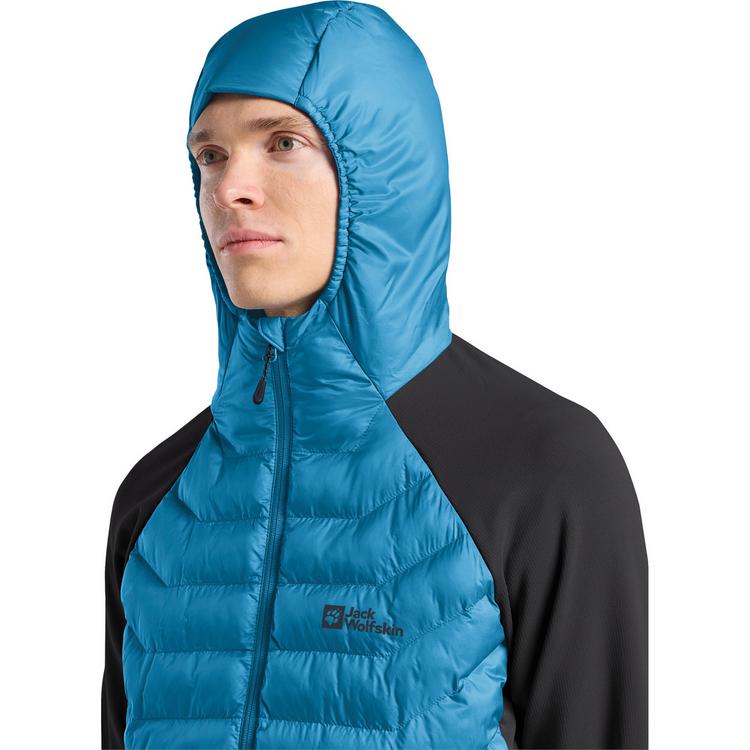 Jack Wolfskin Jack Wolfskin ROUTEBURN PRO HYBRID M Fleecejacke Herren - aurora blue - 1 | SportScheck