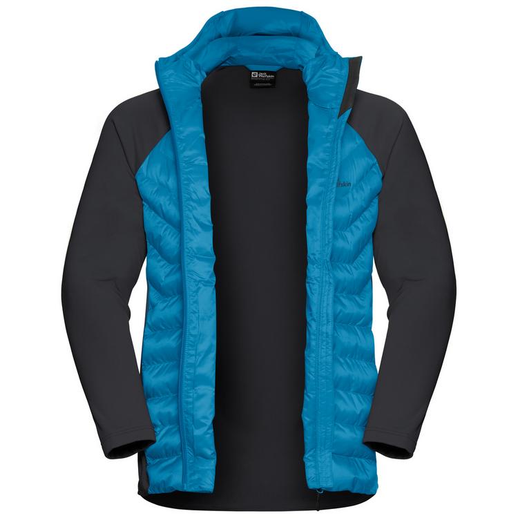 Jack Wolfskin Jack Wolfskin ROUTEBURN PRO HYBRID M Fleecejacke Herren - aurora blue - 3 | SportScheck
