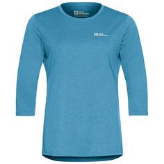 Jack Wolfskin CROSSTRAIL 3/4 T W Funktionsshirt Damen sky blue