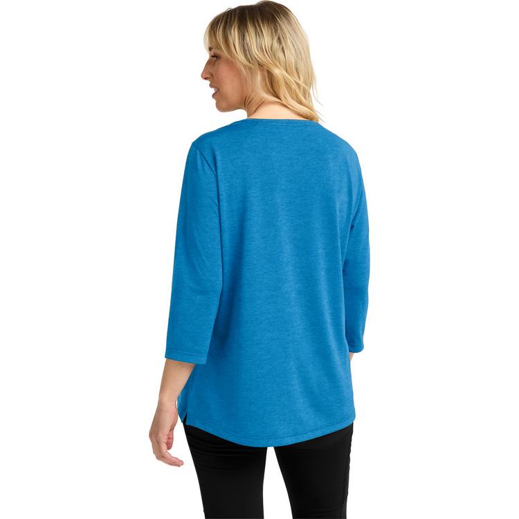 Jack Wolfskin Jack Wolfskin CROSSTRAIL 3/4 T W Funktionsshirt Damen - sky blue - 1 | SportScheck