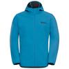 Jack Wolfskin BORNBERG HOODY M Softshelljacke Herren - aurora blue