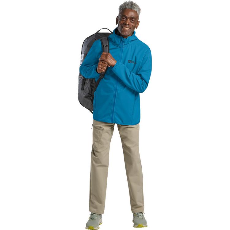 Jack Wolfskin Jack Wolfskin BORNBERG HOODY M Softshelljacke Herren - aurora blue - 2 | SportScheck