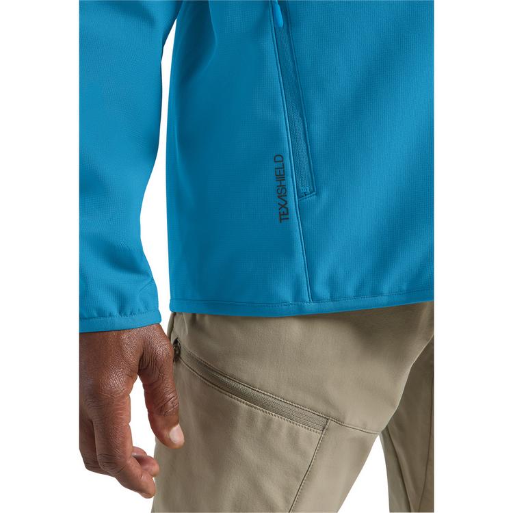 Jack Wolfskin Jack Wolfskin BORNBERG HOODY M Softshelljacke Herren - aurora blue - 2 | SportScheck