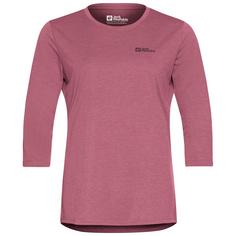 Jack Wolfskin CROSSTRAIL 3/4 T W Funktionsshirt Damen raisin