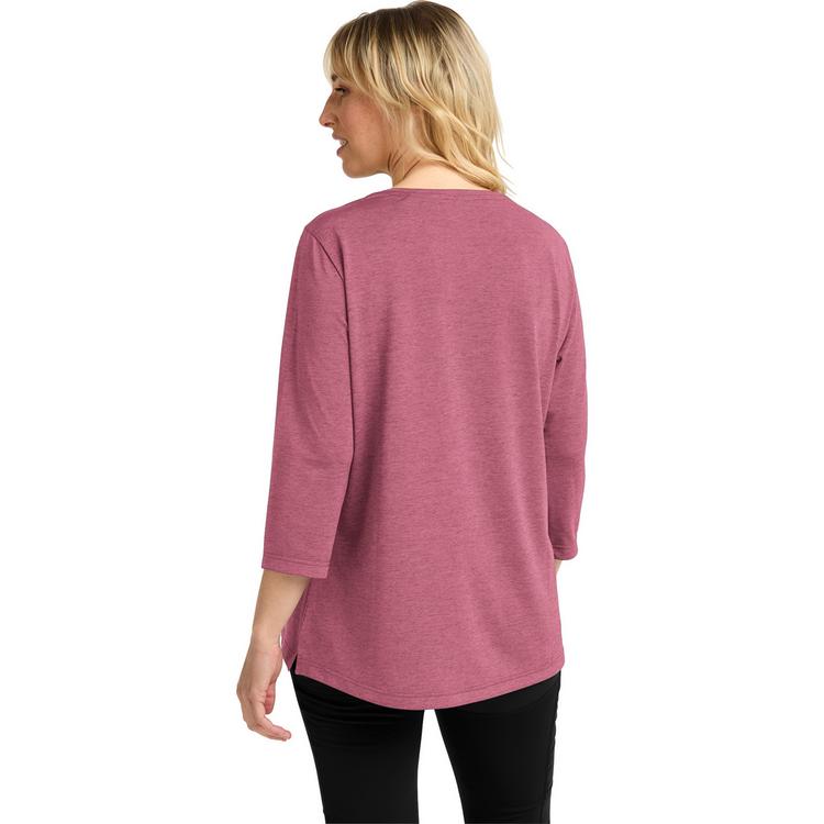 Jack Wolfskin Jack Wolfskin CROSSTRAIL 3/4 T W Funktionsshirt Damen - raisin - 1 | SportScheck