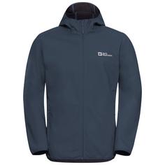 Jack Wolfskin BORNBERG HOODY M Softshelljacke Herren midnight sky