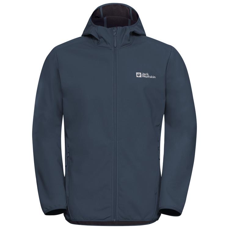 Jack Wolfskin Jack Wolfskin BORNBERG HOODY M Softshelljacke Herren - midnight sky - 0 | SportScheck