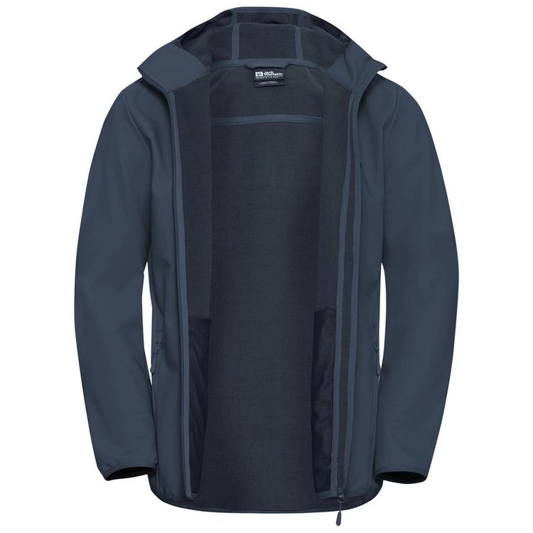 Jack Wolfskin Jack Wolfskin BORNBERG HOODY M Softshelljacke Herren - midnight sky - 0 | SportScheck