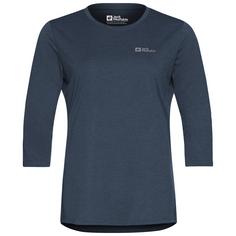 Jack Wolfskin CROSSTRAIL 3/4 T W Funktionsshirt Damen midnight sky