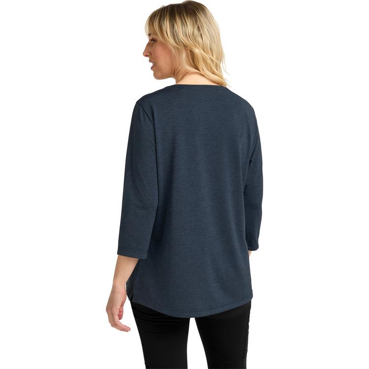 Jack Wolfskin Jack Wolfskin CROSSTRAIL 3/4 T W Funktionsshirt Damen - midnight sky - 1 | SportScheck