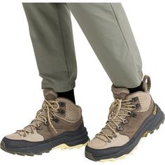 Rückansicht von Jack Wolfskin CYROX TEXAPORE MID W Wanderschuhe Damen sand storm