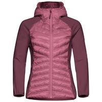 Jack Wolfskin ROUTEBURN PRO HYBRID W Fleecejacke Damen - raisin