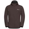 Jack Wolfskin BORNBERG HOODY M Softshelljacke Herren - peat