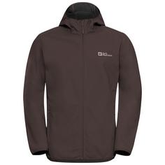 Jack Wolfskin BORNBERG HOODY M Softshelljacke Herren peat