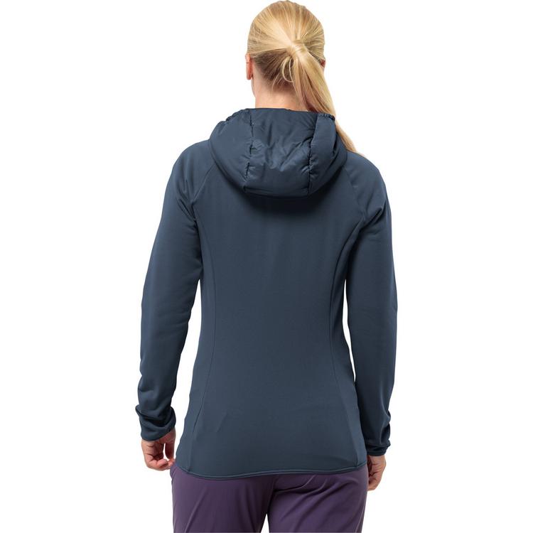 Jack Wolfskin Jack Wolfskin ROUTEBURN PRO HYBRID W Fleecejacke Damen - midnight sky - 1 | SportScheck