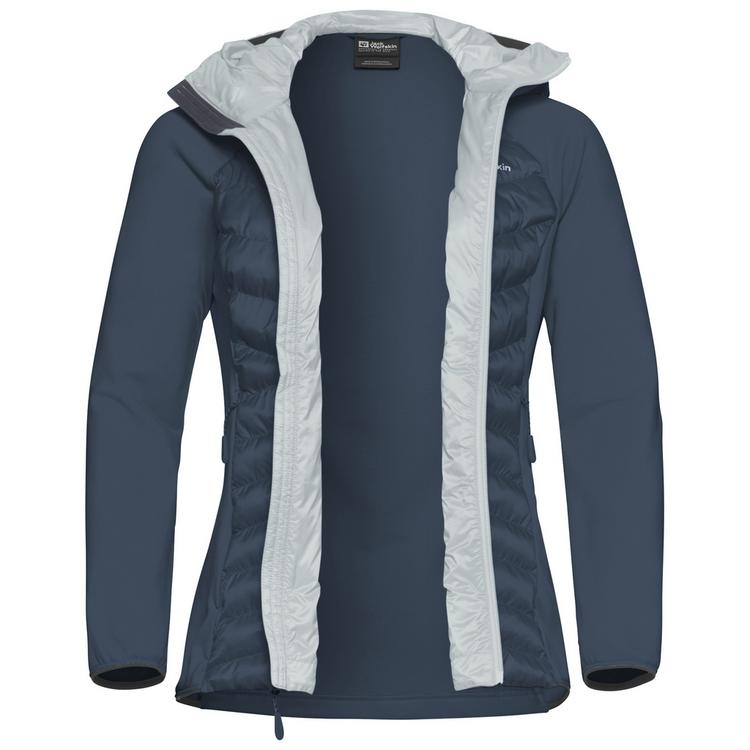 Jack Wolfskin Jack Wolfskin ROUTEBURN PRO HYBRID W Fleecejacke Damen - midnight sky - 0 | SportScheck