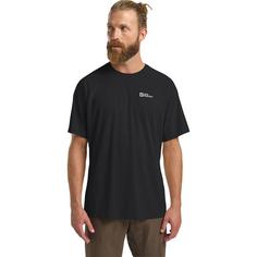 Rückansicht von Jack Wolfskin PRELIGHT SWIFT T M Funktionsshirt Herren black
