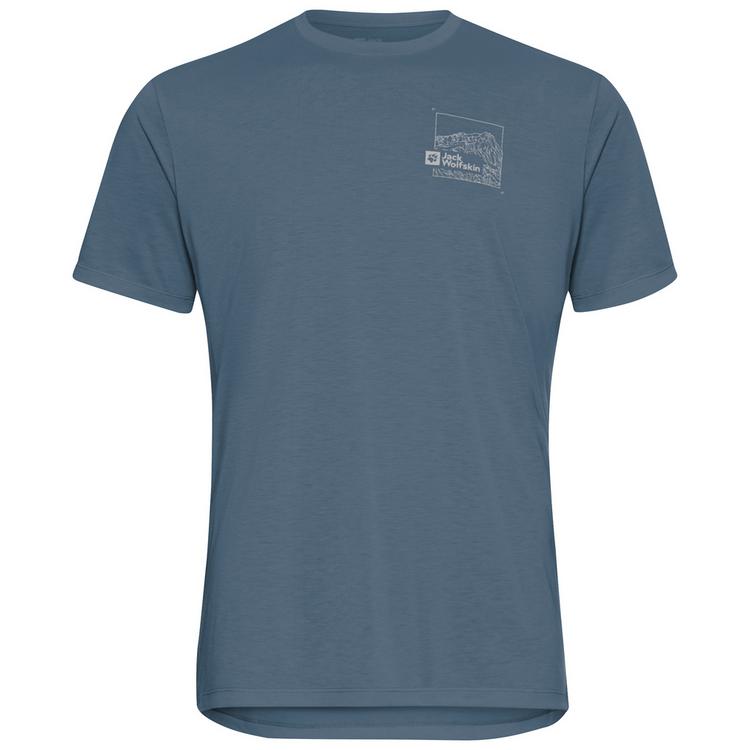 Jack Wolfskin Jack Wolfskin VONNAN GRAPHIC T M Funktionsshirt Herren - PEAK TRAIL midnight sky - 0 | SportScheck