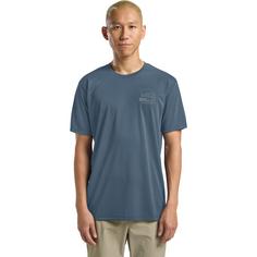 Rückansicht von Jack Wolfskin VONNAN GRAPHIC T M Funktionsshirt Herren PEAK TRAIL midnight sky