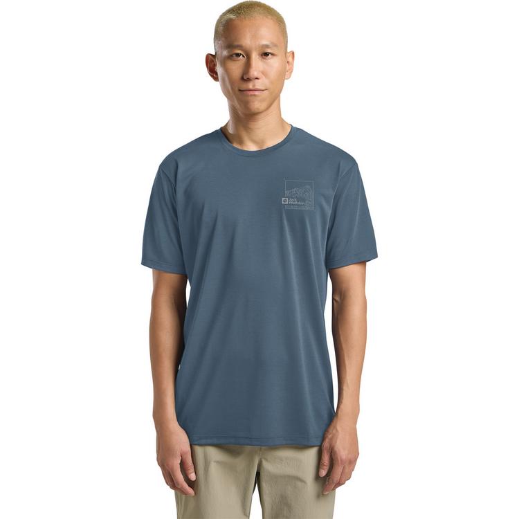 Jack Wolfskin Jack Wolfskin VONNAN GRAPHIC T M Funktionsshirt Herren - PEAK TRAIL midnight sky - 0 | SportScheck