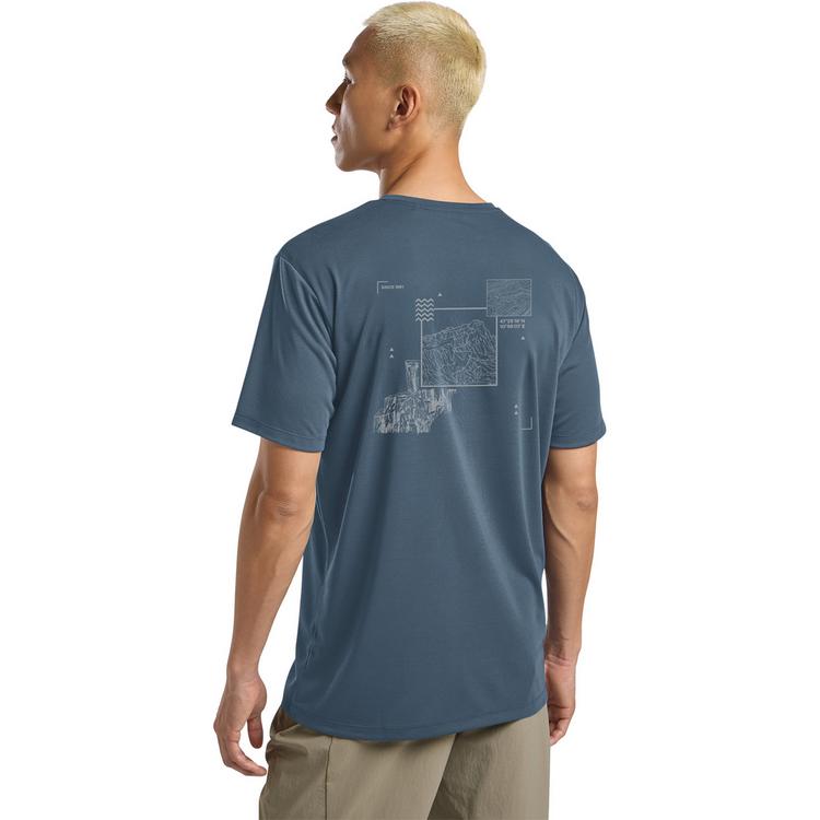 Jack Wolfskin Jack Wolfskin VONNAN GRAPHIC T M Funktionsshirt Herren - PEAK TRAIL midnight sky - 1 | SportScheck