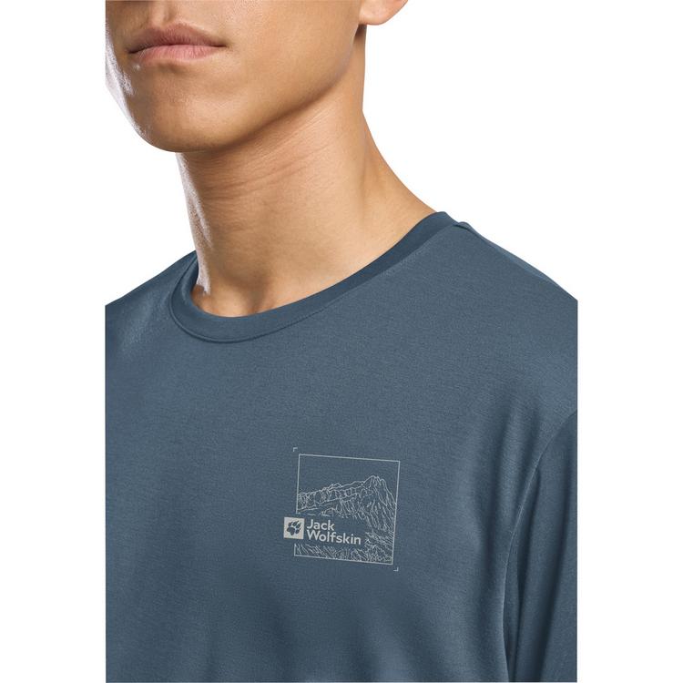 Jack Wolfskin Jack Wolfskin VONNAN GRAPHIC T M Funktionsshirt Herren - PEAK TRAIL midnight sky - 0 | SportScheck